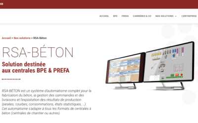 Nouveau site web